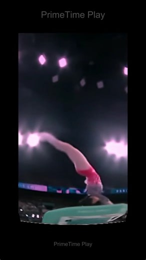 This Floor Routine is INSANE 🔥 #olympics #gymnastics