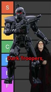 Black Stormtrooper Tier List #starwars