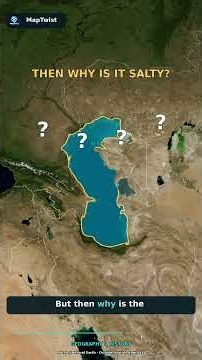 Why the Caspian Sea is Not a Sea 🌊🤯 World's Largest Lake