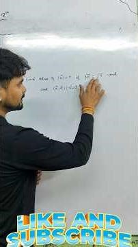 #vector# 📚class 12th for board exam #maths by vivek sir