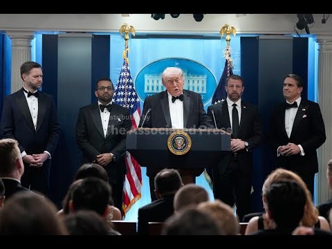 'A dangerous profession': Trump speaks after White House correspondents' dinner incident