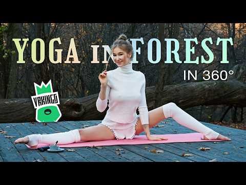 Yoga & Stretching with Anna • 360 Degrees • ASMR • 4K • VR Video