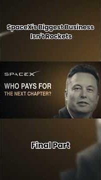 SpaceX's Biggest Business Isn't Rockets - Part 4/4 #Spacex #ElonMusk #Business #Finance #documentary