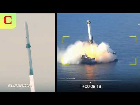 Blue Origin Launches & Lands First Reused New Glenn Rocket (NG-3)