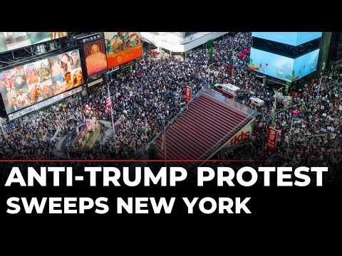 Anti-Trump Protest LIVE: Thousands Rally in Earth Day Demonstrations in New York | US News