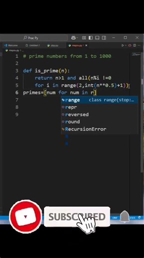 Print Prime Numbers In Python || Python Programming