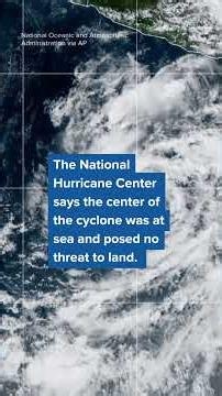 Tropical Storm Vance forms in the Pacific Ocean (AP)