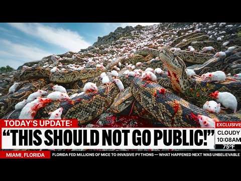 Florida Fed Millions of Mice to Invasive Pythons — What Happened Next Was Unbelievable