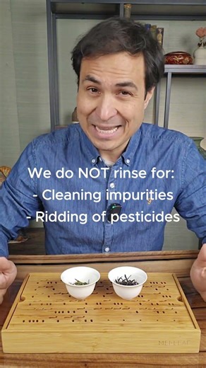 Why you should rinse your tea