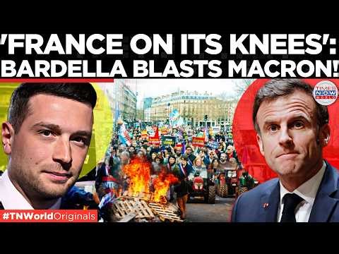 BARDELLA BLASTS MACRON, Warns Of Economic Collapse Ahead Of Elections | Times Now World