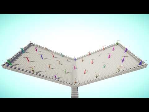 Destination Map Pro Battle Royale | Totally Accurate Battle Simulator TABS