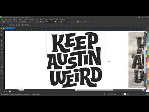 AI Sora Typography to Vector Conversion | Complete Design Process