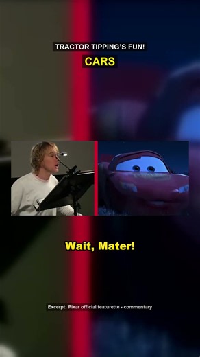 Cars Booth to Screen — Owen Wilson, Larry the Cable Guy | 'Tractor Tipping's Fun!'