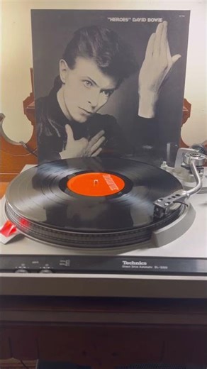 David Bowie - Heroes on Vinyl #technics #davidbowie #vinylcollection #recordscollection