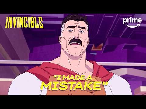 Mark Finds out About His new Brother | Invincible Season 2 | Clip | Prime VIdeo