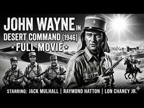 Desert Command (1946) FULL MOVIE | John Wayne, Lon Chaney Jr. | Action Adventure Movie