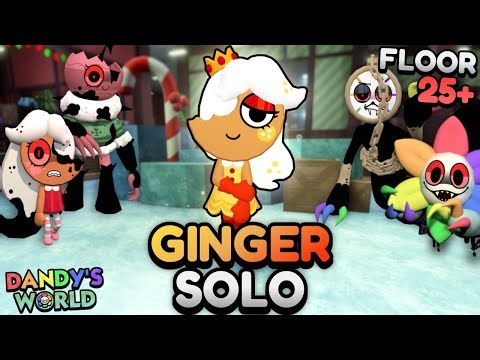 GOLDEN GINGER SOLO RUN (FLOOR 20+) | DANDY'S WORLD