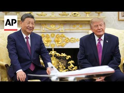 AP reporter describes Oval Office meeting between Xi Jinping and Trump