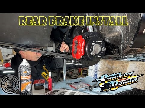 Bandit TransAM Build Ep.22 Buttoning Up The Brakes