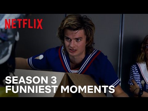 The Funniest Moments in Stranger Things: Season 3 | Netflix
