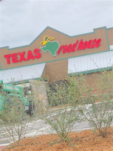 They built this Texas Road House fast. 😆 The Address is 8245 Moccasin Wallow Rd, Parrish, FL @Texas Roadhouse #parrish #parrishflorida #palmettoflorida