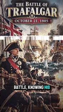 The Battle of Trafalgar: Nelson’s Historic Victory #OnThisDay