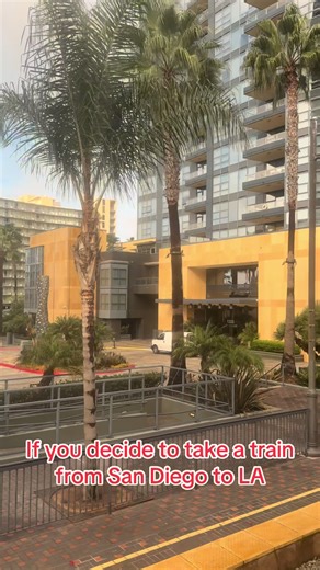 Scenic Train Journey from San Diego to Los Angeles