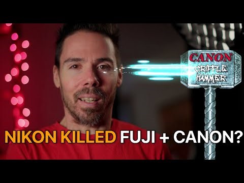 The CINEMATIC CAMERA CONSPIRACY (Nikon KILLED Fuji & Canon's Video) 💀