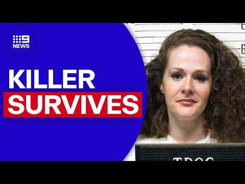 Death row inmate Christa Pike still alive after two lethal injections | 9 News Australia