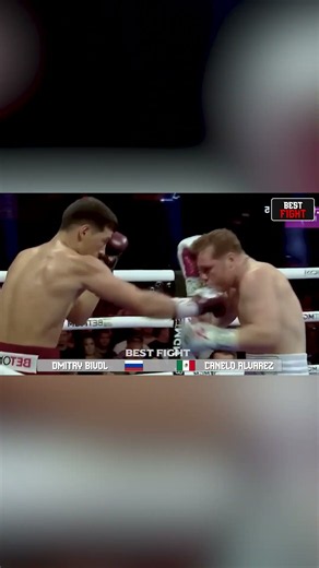 CANELO ALVAREZ VS DMITRY BIVOL ROUND 2