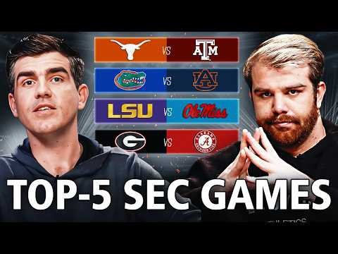 TOP-5 SEC Football Games in 2026