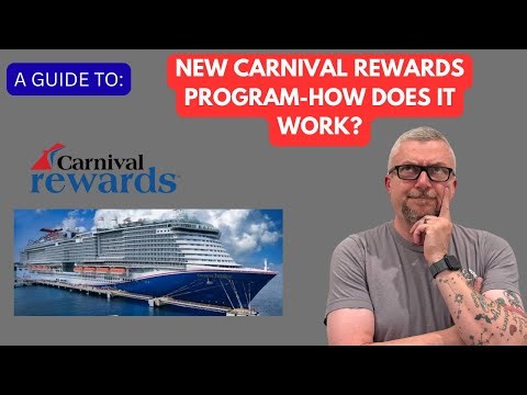 A guide to the new Carnival Rewards program - How does it work? What do you get?