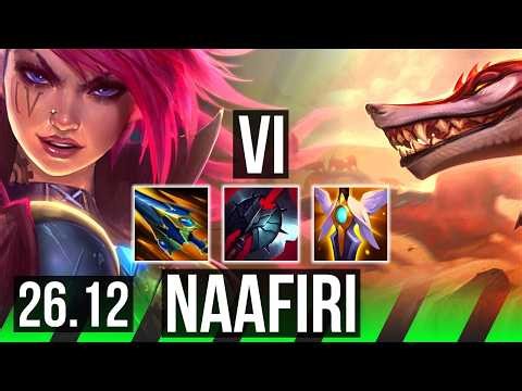 VI vs NAAFIRI (JGL) | 37K damage, Good KDA: 19/2/11 | KR Grandmaster | 26.12