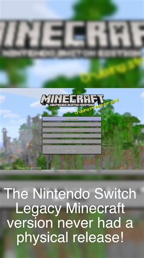 Minecraft: Nintendo Switch Edition #minecraft
