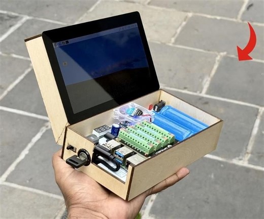 I Built a Portable Raspberry Pi Computer That Can Do Almost Everything