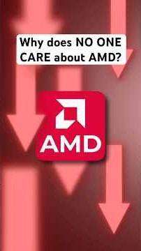 Why does NO ONE CARE about AMD?
