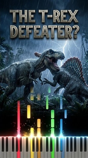 Who Defeated the T-Rex? 🦖 Jurassic Park III • Sam Neill Piano Tribute