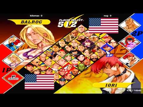 Capcom Vs. SNK 2 - kilomax vs nug