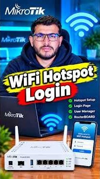 🚀 MikroTik WiFi Hotspot Login Configuration | Step-by-Step Tutorial