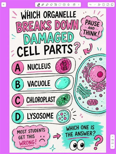 Which Organelle Breaks Down Cell Waste? 🧬