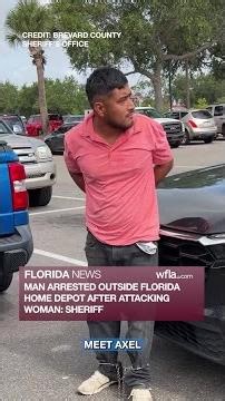 Man arrested outside Florida Home Depot after attacking woman, sheriff says