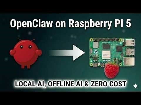 Install & Run OpenClaw on Raspberry Pi 5 | Zero Cost Local AI | Offline AI | ClawdBot, MoltBot
