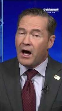 U.S. Ambassador Mike Waltz reacts to President Obama’s comment on Iran war