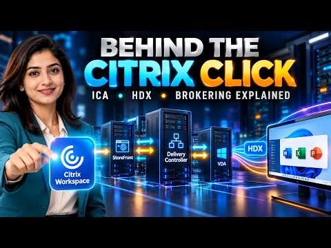 What Happens When You Launch a Citrix App? | ICA, HDX & Brokering Explained