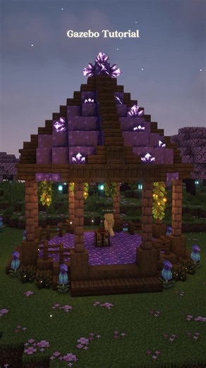 Amethyst Gazebo Minecraft Tutorial — Easy Build Guide
