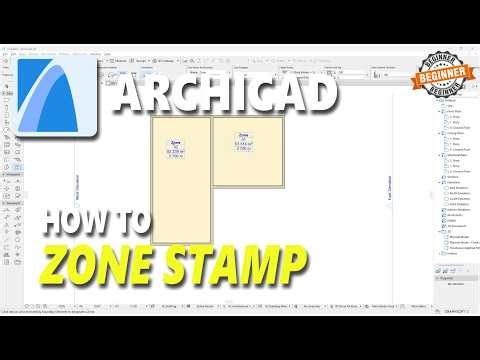 Create Zone Stamp In Archicad