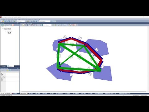 VISUM Tutorial for Beginners Part 4 Private and Public Transport Assignment and Graphical Parameters