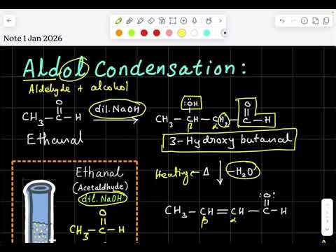 #Aldol condensation
