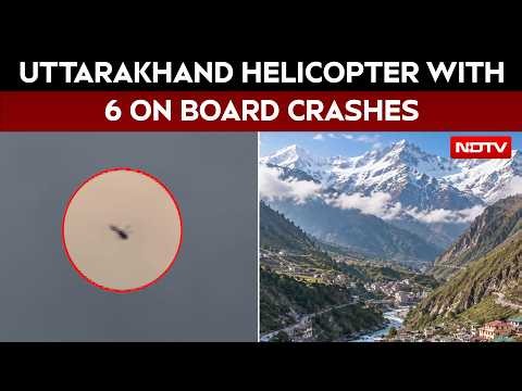 Badrinath Helicopter Crash | Chopper Carrying Six People Crashes In Chamoli, Confirms CM Dhami