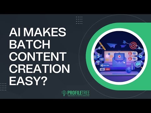 CREATE Amazing Content with AI Batch Creation Techniques!